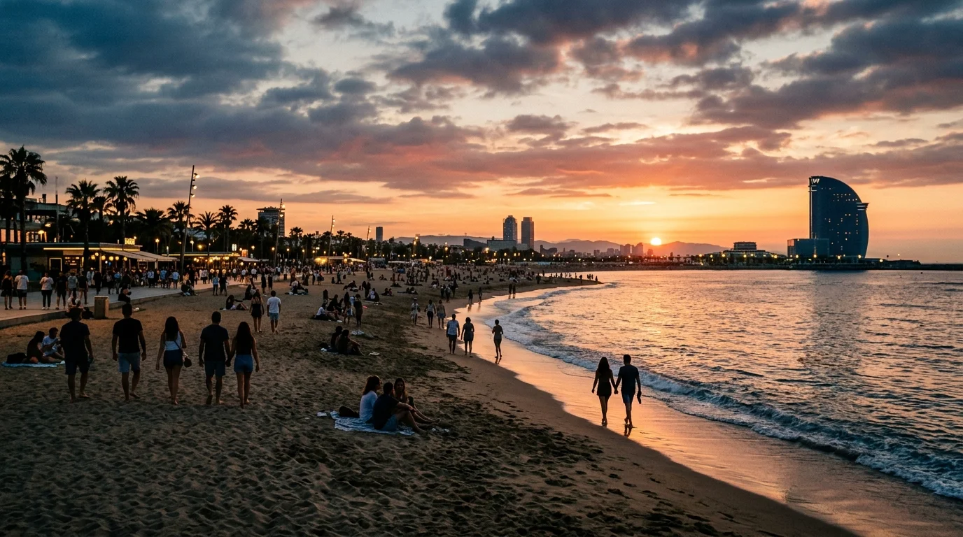 Best Beach in Barceloneta