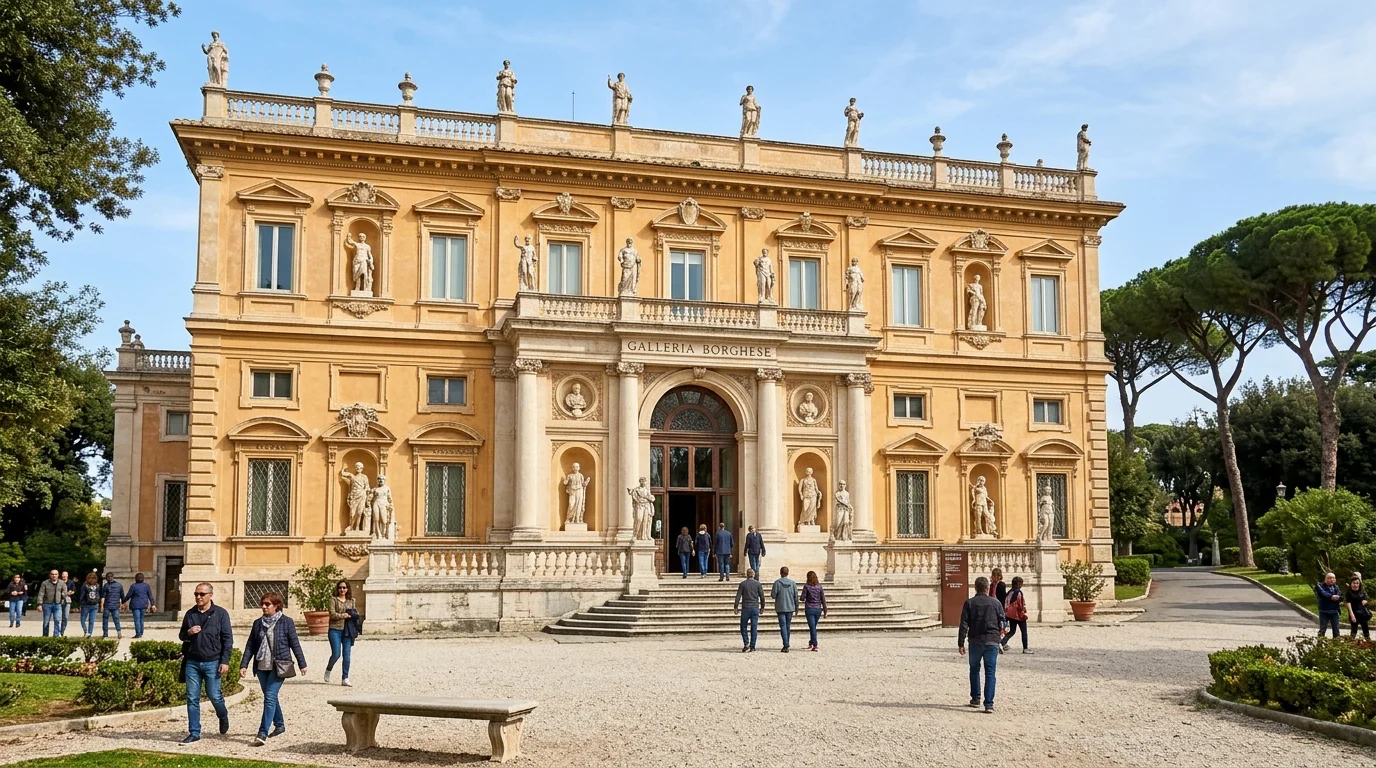 Borghese Gallery (Galleria Borghese) in Rome