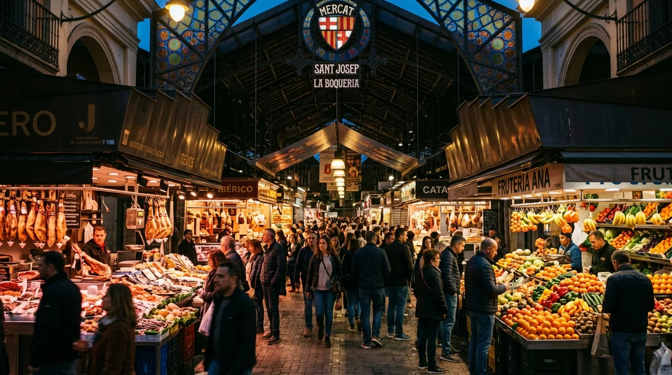 La Boqueria Market, Barcelona