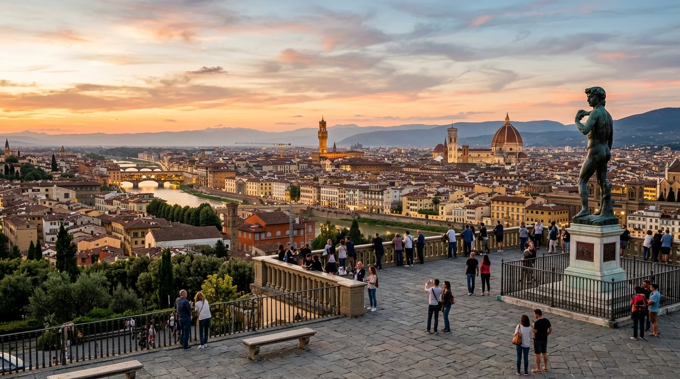 Piazzale Michelangelo in Firenze