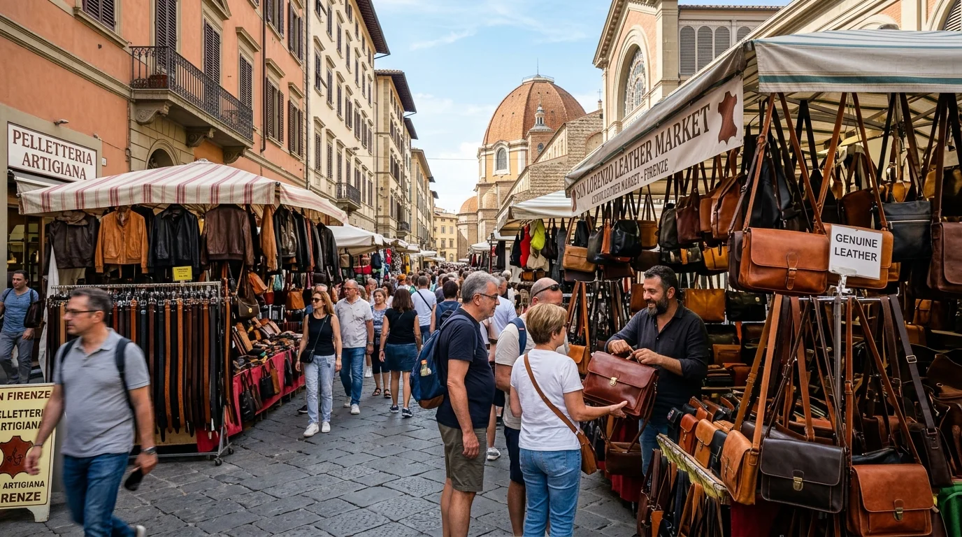 San Lorenzo Leather Market