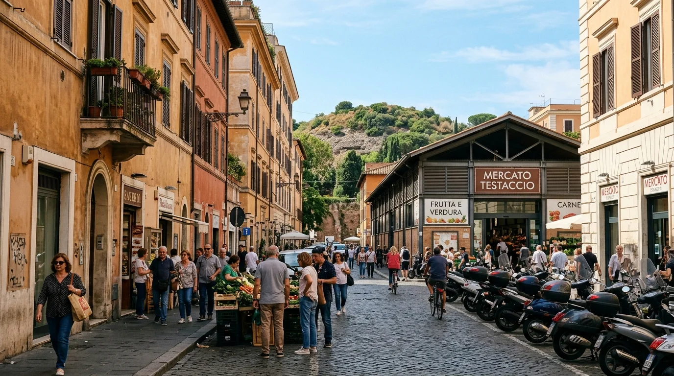 Mercato Testaccio Market, Rome, Italy