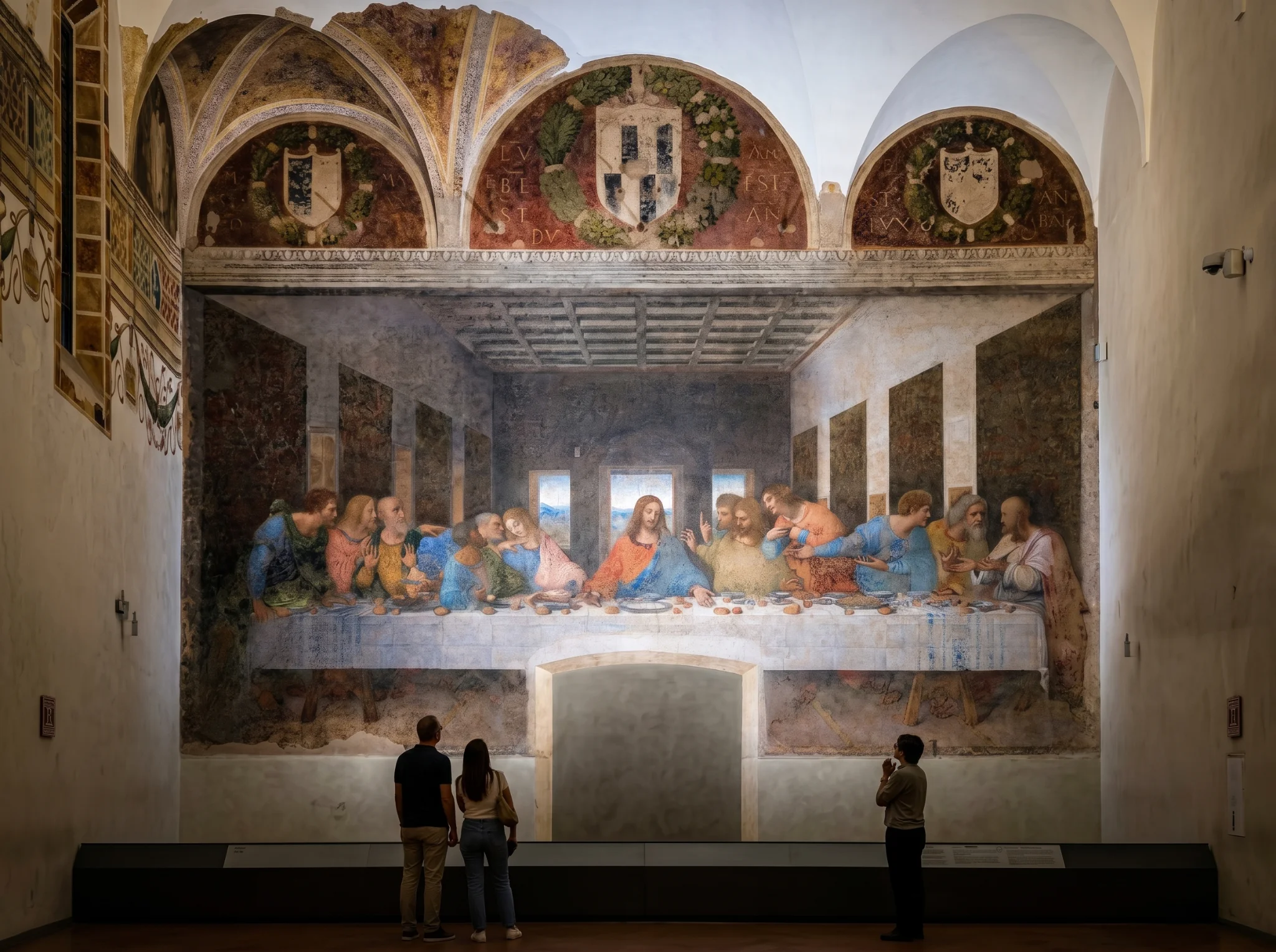 The Last Supper by Leonardo da Vinci, Santa Maria delle Grazie Milan